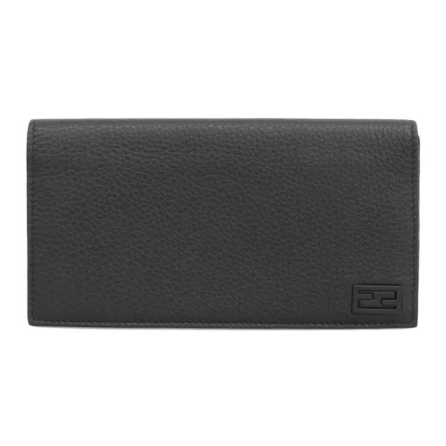 Fendi Black Leather Wallet Authentic