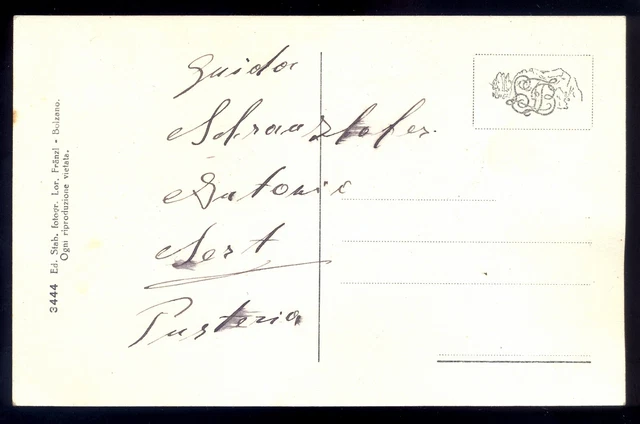 SESTO- I vincitori della Croda dei Toni  ( firma autografa scalatori )primi '900 2