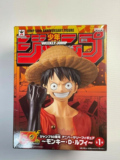 ONE PIECE MONKEY D Luffy 50th Jamp anniversary special figure from ...