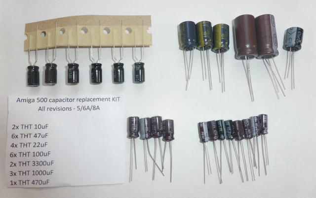 Kit Condensateurs Polymère Panasonic Pour Amiga 1200 - Foto 9