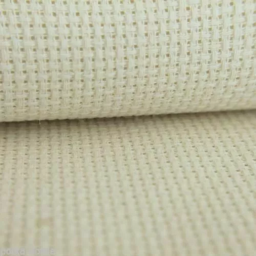 14 Count Aida Cream 100% Cotton Various Sizes Excellent Quality