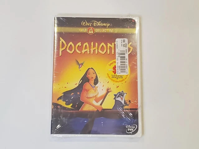 Brand New Disney POCAHONTAS Gold Collection 2000 Original DVD Movie Sealed