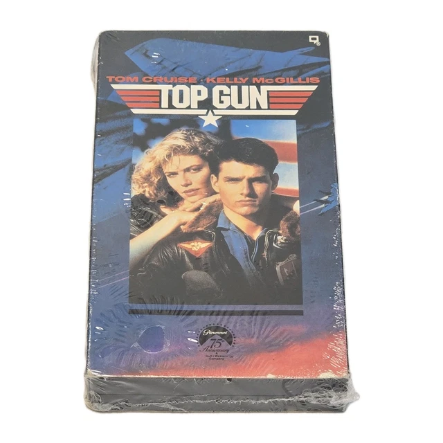 TOP GUN VHS 1987 Paramount 75th Anniversary Tom Cruise Resealed £27.31
