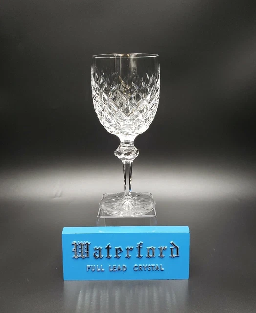 Waterford Crystal POWERSCOURT Water Goblet EXCELLENT Older