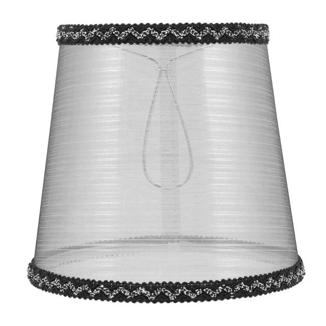 Housse D'abat-jour En Tissu Pour Lampes Chandelier à Vis E14, Idéale Pour Les Chambres, Les Hôtels Et Les Studios (PT13