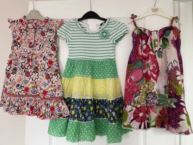 Girls Age 3-4 Years incl M&S Beautiful Summer Occasion Party Dress Bundle
