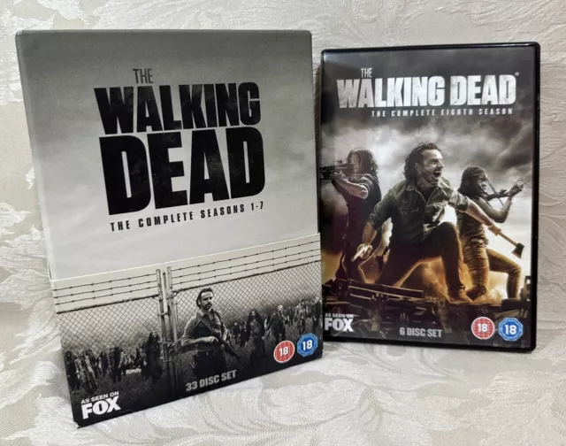 The Walking Dead Season 1-8 - DVD Box Sets - (1-7 + 8)