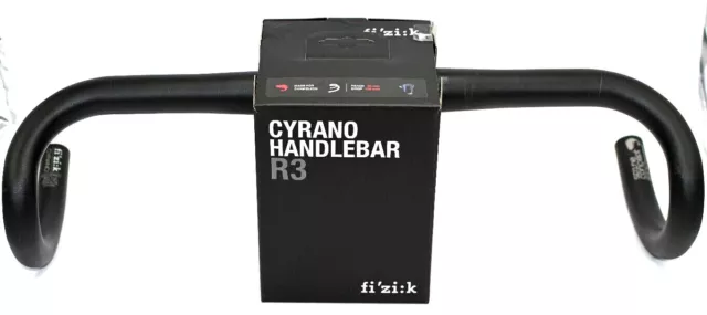 fizik Cyrano Fahrradlenker R3 aus Aluminium 460mm Large