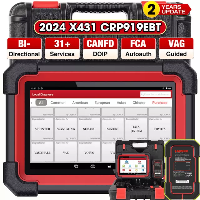 LAUNCH X431 CRP919EBT Pro Bluetooth Auto Car Diagnostic Tool Full System Scanner