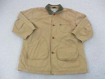 LL Bean Jacket Adult Extra Large Brown Work Wear Parka Barn Coat Outdoors Mens *