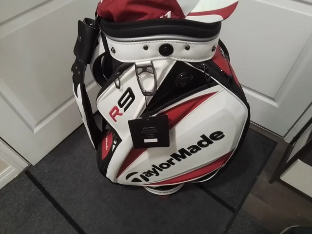 Taylormade Tp R9 Burner Justin Rose Signed Staff Tour Bag And Hat Taylormade Tp R9 Burner Justin Rose Signed Staff Tour Bag And Hat