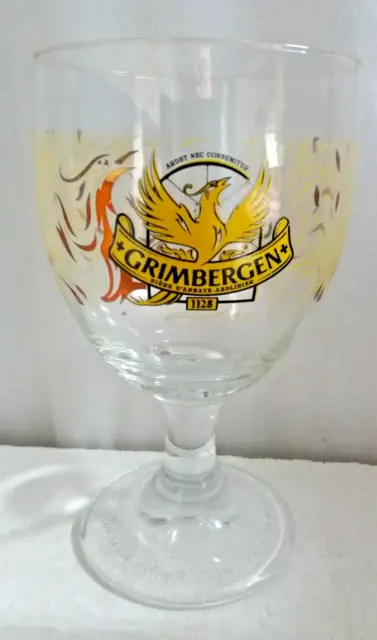 Collector , verre à bière GRIMBERGEN , 33cl , ref VG79