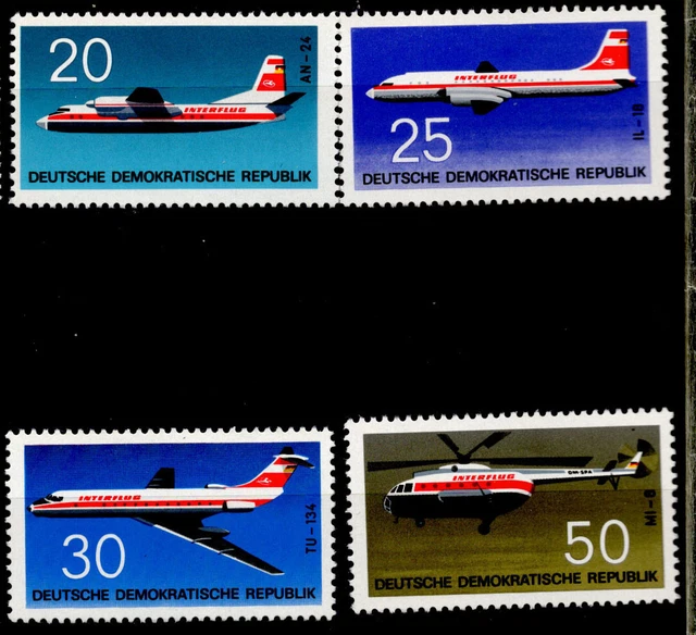 DDR        1521-23 + 1524-27   2   Sätze   **