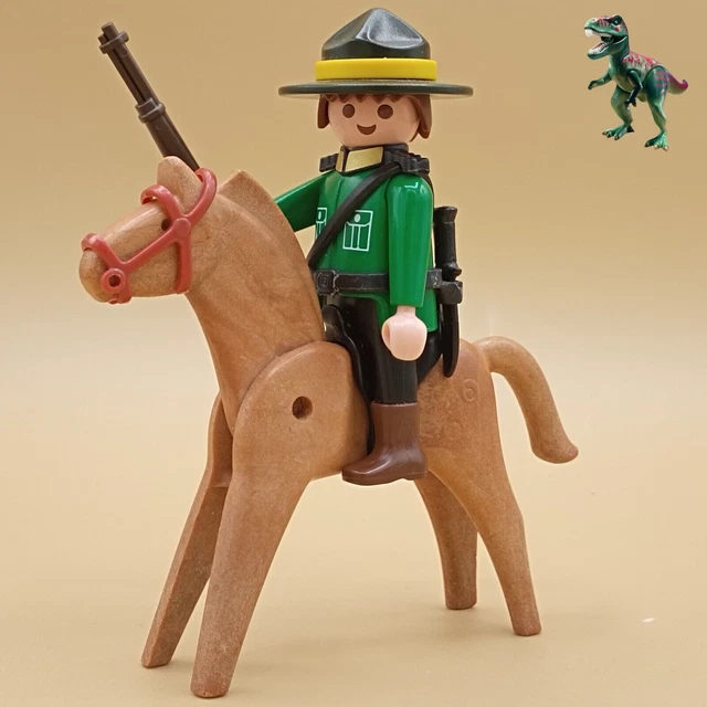 Figurine PLAYMOBIL Série 28 - Garde Civil Police Canadienne Avec Fusil - Réf 71889 - Neuf