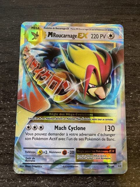Mega Roucarnage Ex - Pokemon 65/108 Xy12 Evolutions Fr