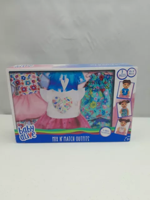 Baby Alive Mix 'N Match Wave 2 30-36cm Doll Clothing Accessories Dress Up Set160