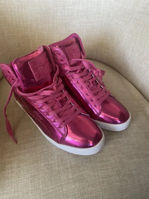 Pastry 151006 Womens Fuchsia High Top Dance Sneaker Shoes Size US 8