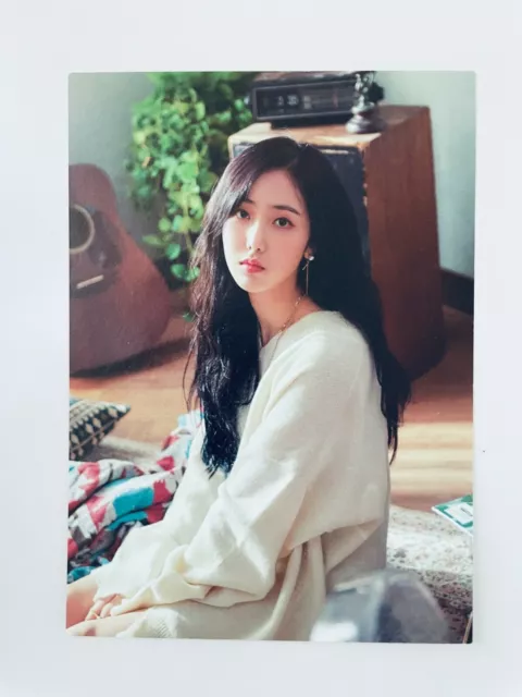 K-POP Gfriend 2nd Album "Time for Us" Official Limited EUNHA Postcard