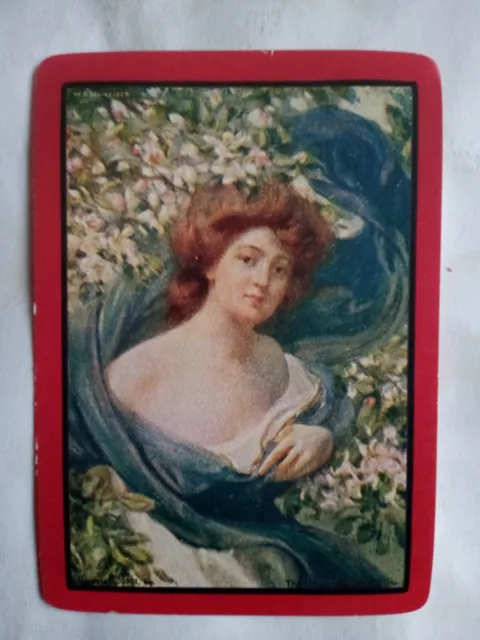 Wide Swap Playing Card - Portrait Of Lady