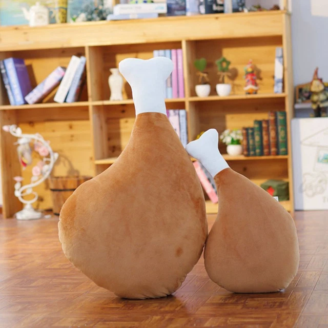 Stuffed Toys Chicken Pillow Cushion Chicken Leg Toy Drumstick Plush Toys