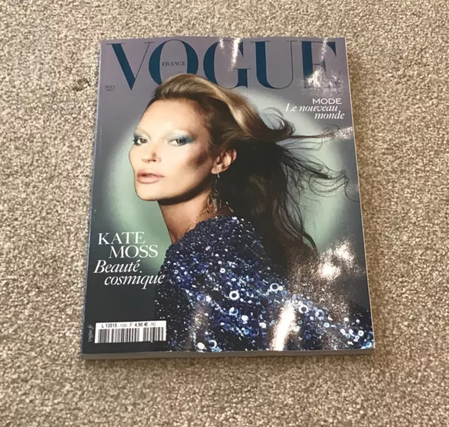 KATE MOSS FRANCE Vogue Fashion Magazine September 2022 (Import) EUR 11 ...