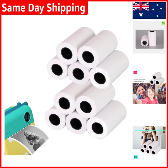 HIGH-DEFINITION KIDS INSTANT Camera Paper - 10 Rolls for Endless ...