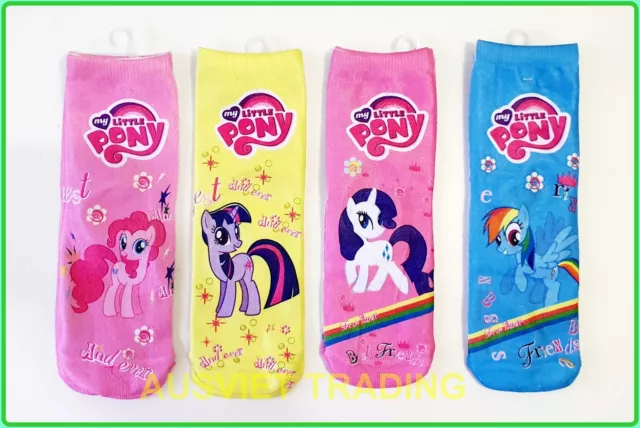 new My Little Pony Socks foot Sox set 2 pairs girls kids cartoon