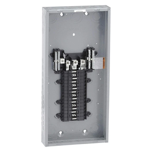 SQUARE D QO330L200G Load Center,200A,Lug,3 Phase,30 Spaces