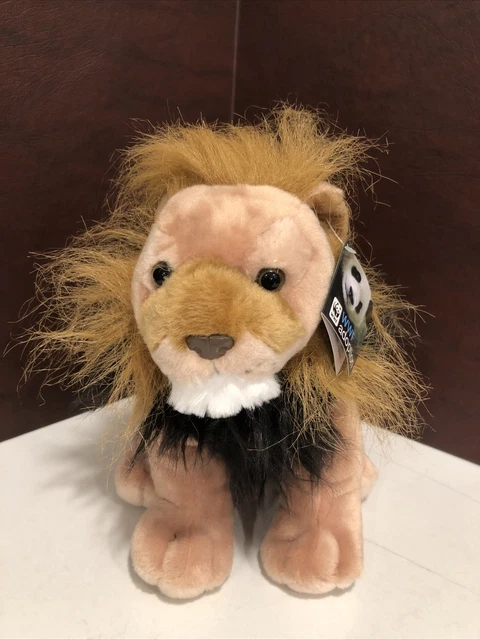 WWF ADOPTION WILD Republic Plush Lion Stuffed Animal w/Tag $45.00