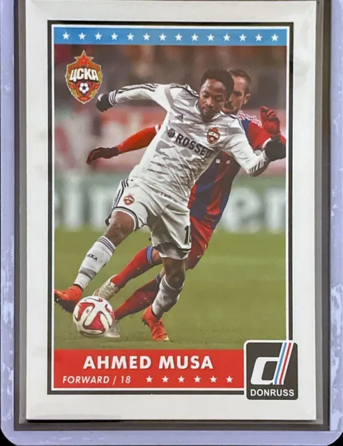Ahmed Musa - 2015 Panini Donruss Soccer #50