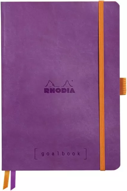 Rhodia Notizheft Goalbook A5 kariert weicher Deckel 90g elfenbeinfarben 120 Blat