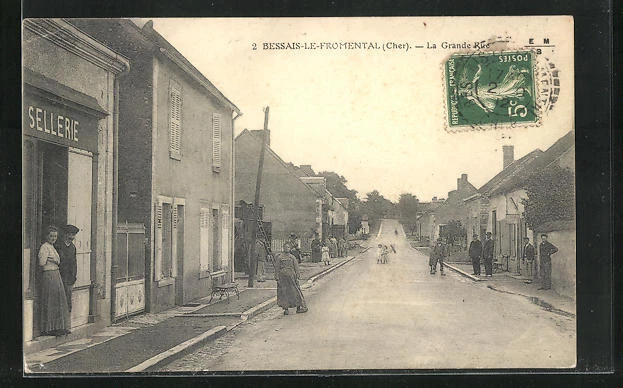 CPA LES PONTS-DE-CÉ, Grande Rue, vue de la rue EUR 7,00 - PicClick FR