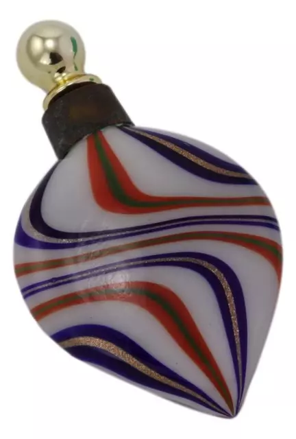 Art Deco Murano Glass Venetian Italian Miniature PERFUME / SCENT Bottle 1920's