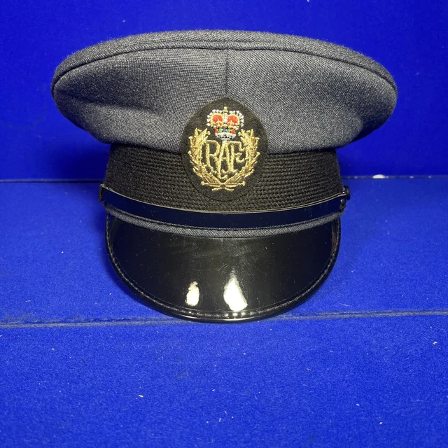 Post WW2 Women's Royal Air Force WRAF No1 Dress Officers Service Cap In Helmets & Caps - Foto 9