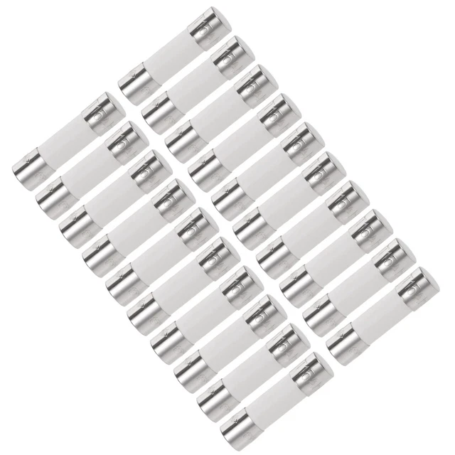 Fusibles cartouche 15A Amplificateur audio voiture soufflage Céramique 20Pcs