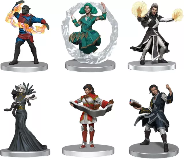 WizKids DD Icons of the Realm Strixhaven Set 2 - 6 Figuren vorbemalt Miniatur