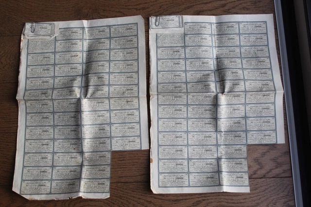 (40)      Lot Emprunt Hellénique Royaume de Grèce 5% 1914