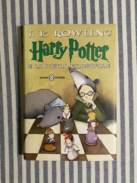 J.K. Rowling - HARRY POTTER E LA PIETRA FILOSOFALE - 1 edizione Salani 2005