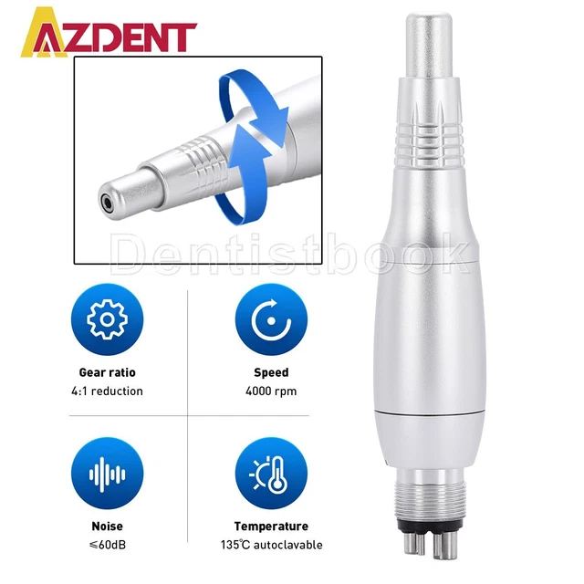 NSK Style Dental Hygiene Prophy Handpiece Air Motor 4 Holes 4:1 reduction