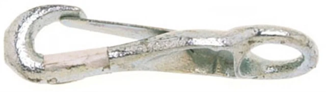 Campbell 3/8 in. D X 2 in. L Nickel-Plated Iron Spring Snap 30 lb (Pack of 20)