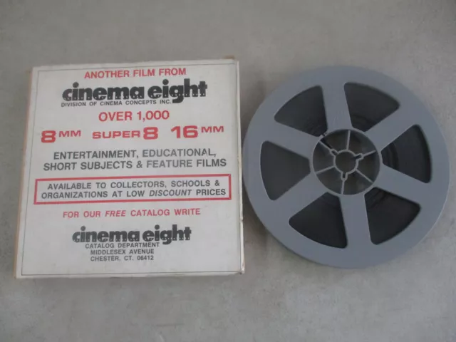 Vintage Superman: Mummy Strikes Cinema Eight Films Super 8 Film Reel