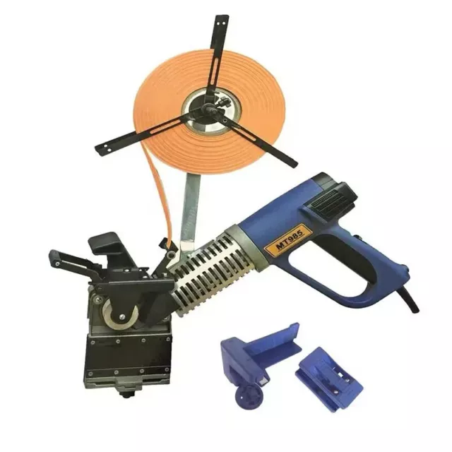 2000W Mt985 Portable Curved Straight Manual Woodworking Edge Banding Machine