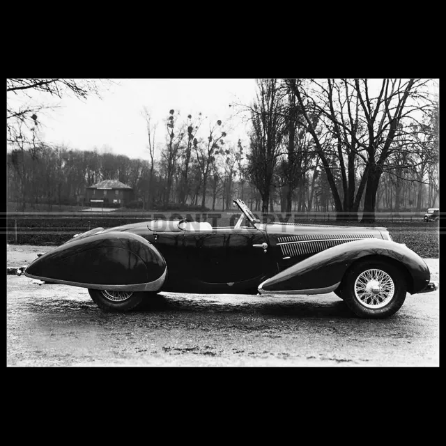 Photo A.019345 DELAHAYE 135 SPORT ROADSTER 1938