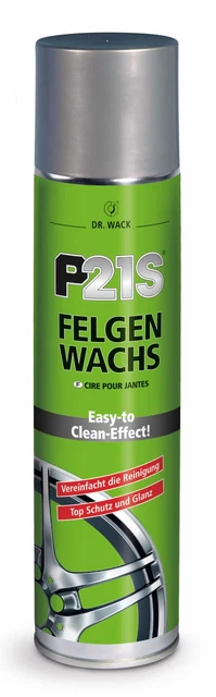 P21S Felgen-Wachs Felgenversiegelung 400ml Pflege Glanz Abperleffekt Reiniger