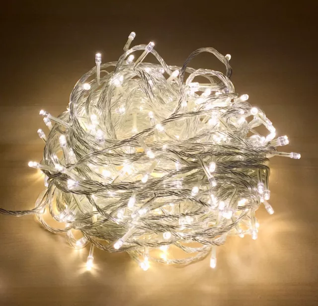 Fairy Lights Christmas String 10m 20m 30m LED Indoor Plug In Wire Wedding Party