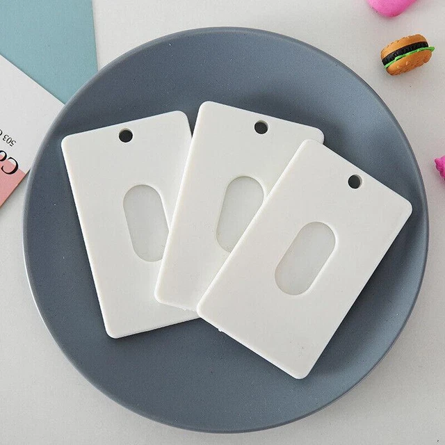 PLASTIC CARD ID Holder Rail Card Student DIY Bus meal Pass Cover £46.36 ...