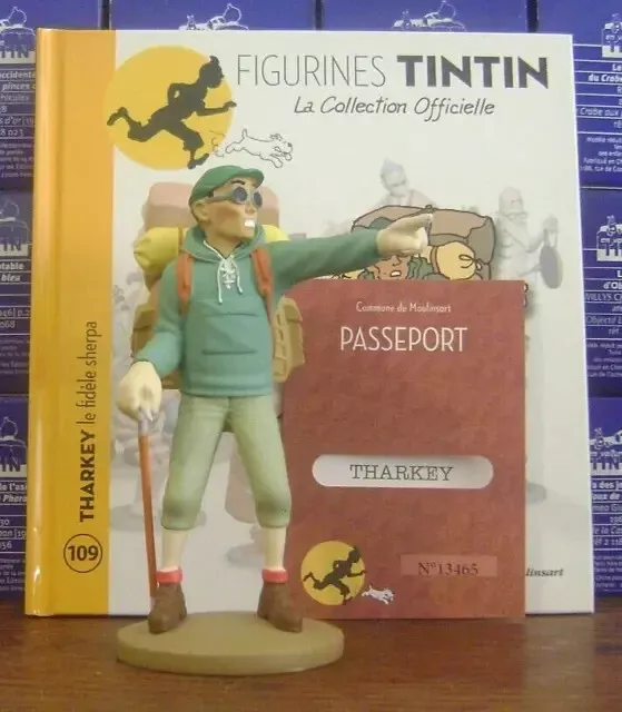 Figurine Tintin Collection Officielle- Tharkey le fidèle Sherpa n°109