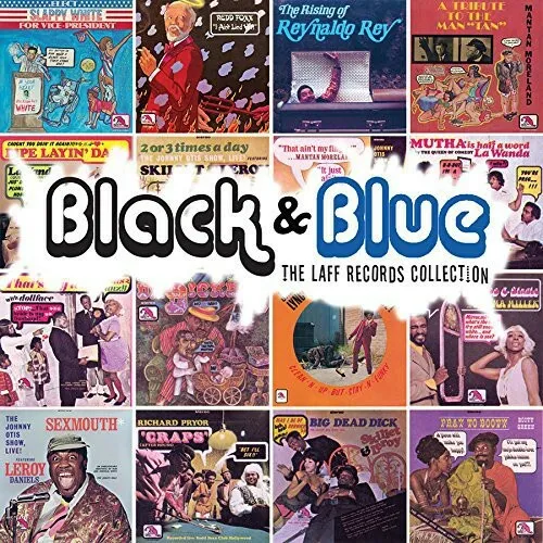 Black & Blue Laff Comedy Box by Laff Records (CD, 2014)
