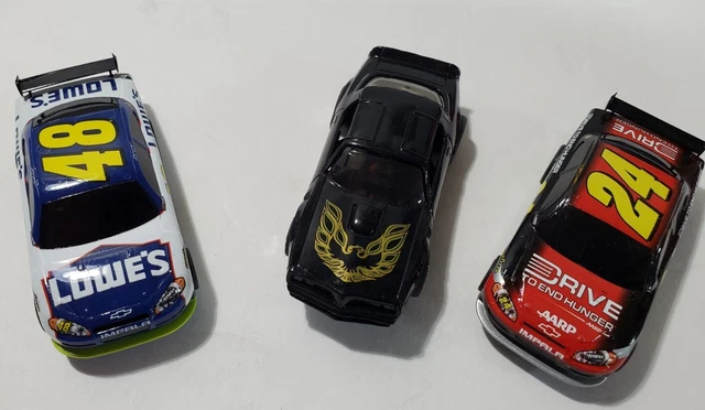 3 HO SLOT CAR LOT, LIFE LIKE?, TYCO?, AFX?, 3 CARS #48 #24 Smokey and the bandit 3 HO SLOT CAR LOT, LIFE LIKE?, TYCO?, AFX?, 3 CARS #48 #24 Smokey and the bandit