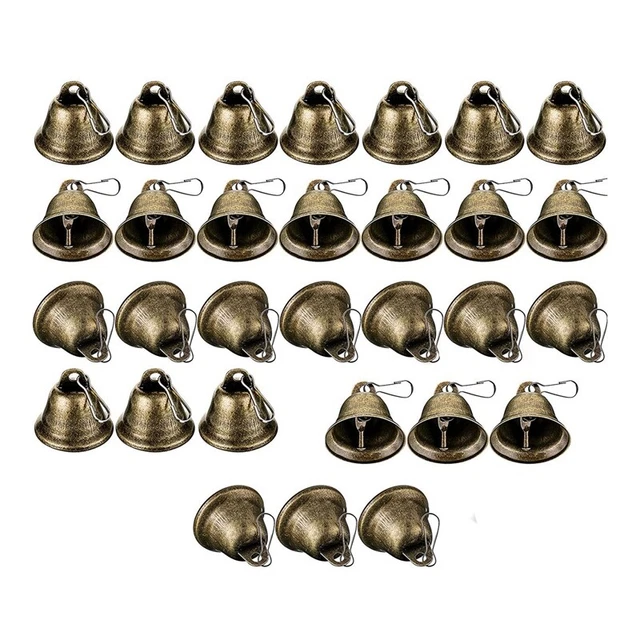 30 piezas latón pequeño artesanal vintage con ganchos para B8M9